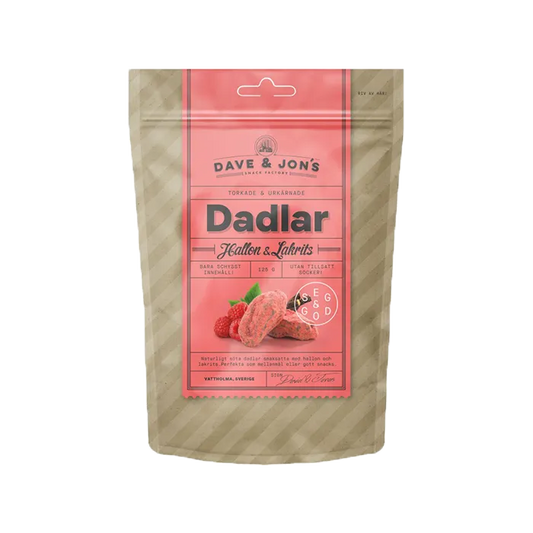 Dave & Jon's - Raspberry & Licorice Dates (125 g)