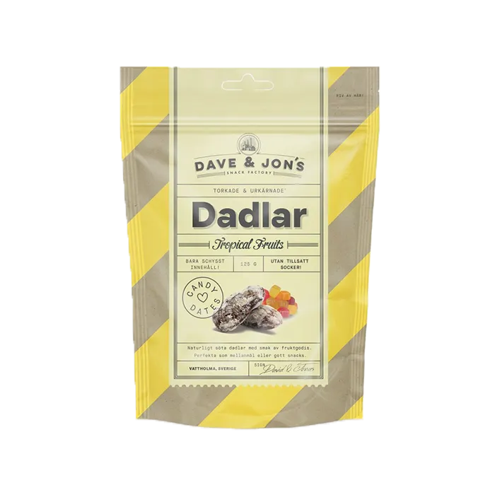 Dave & Jon's - Tropical Fruits Candy Dates (125 g)