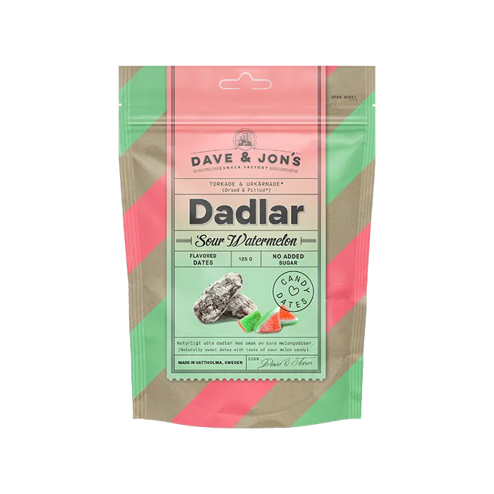 Dave & Jon's - Sour Watermelon Dates (125g)