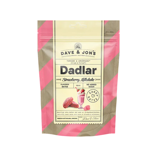Dave & Jon's – Strawberry Milkshake Dates (125 g)