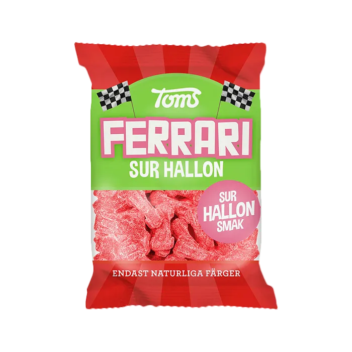 Toms - Sour Raspberry Ferraris (120 g)