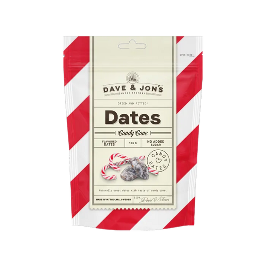 Dave & Jon's – Candy Cane Dates (125 g)